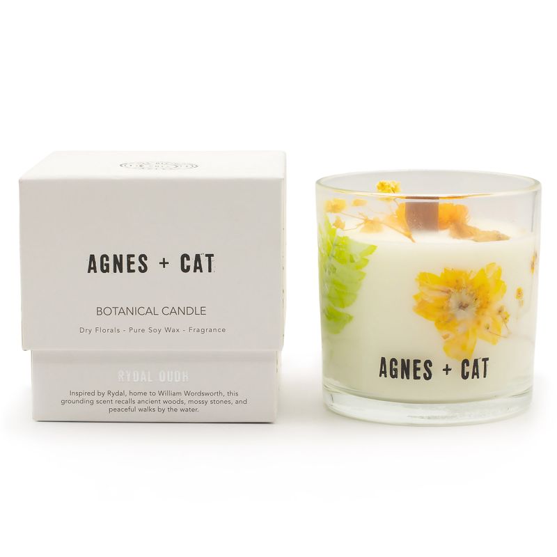 Bougie végétale en soja Agnes & Cat - Oudh de Rydal