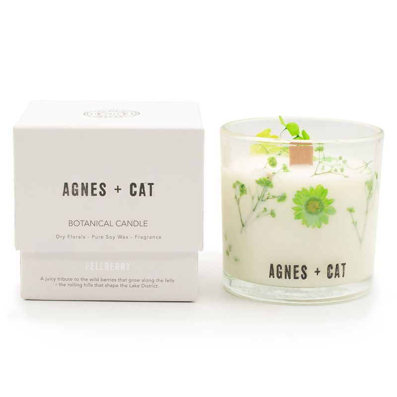 Bougie végétale en soja Agnes & Cat - Fellberry