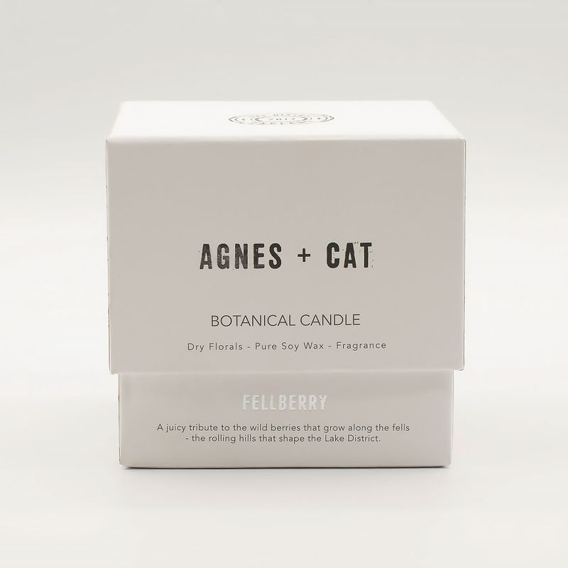 Bougie végétale en soja Agnes & Cat - Fellberry