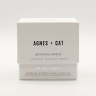Bougie végétale en soja Agnes & Cat - Sel marin & Mousse