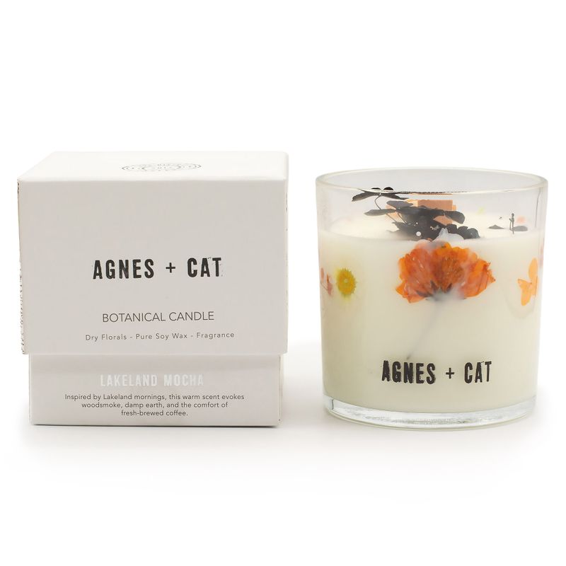 Bougie végétale en soja Agnes & Cat - Mocha du Lakeland