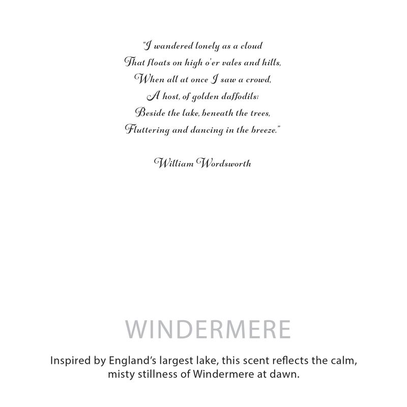 Bougie végétale en soja Agnes & Cat - Eaux calmes de Windermere