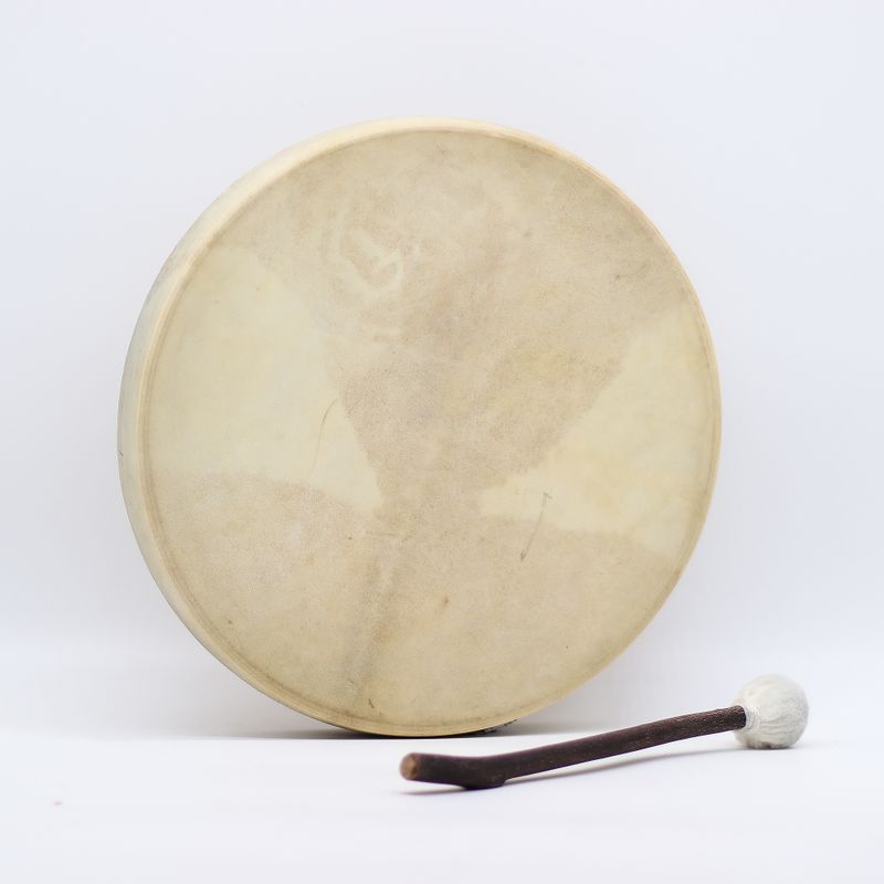 Esprit du Dragon - Tambour Chaman & Baguette - Accordable - 40 cm