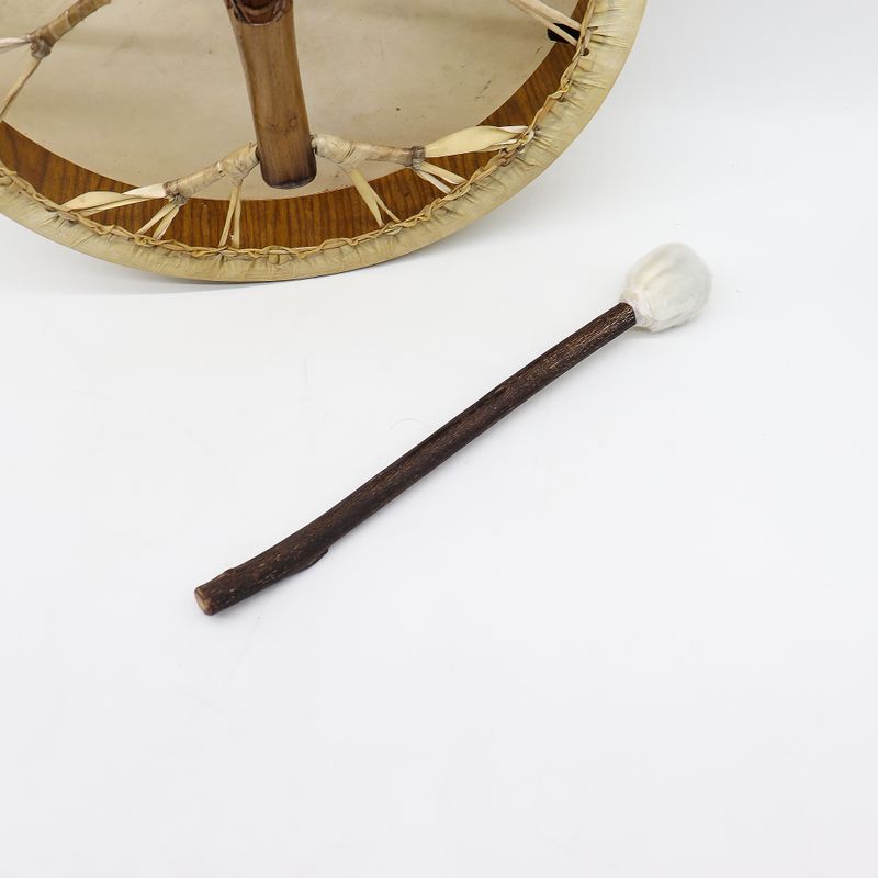 Esprit du Dragon - Tambour Chaman & Baguette - Accordable - 40 cm