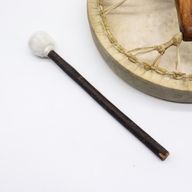 Esprit du Loup - Tambour Chaman & Baguette - Accordable - 40 cm