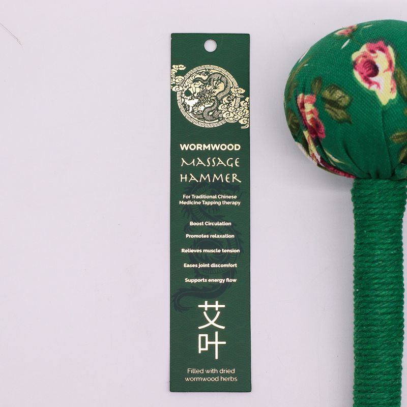 Marteau de Massage à l’Armoise – Vert