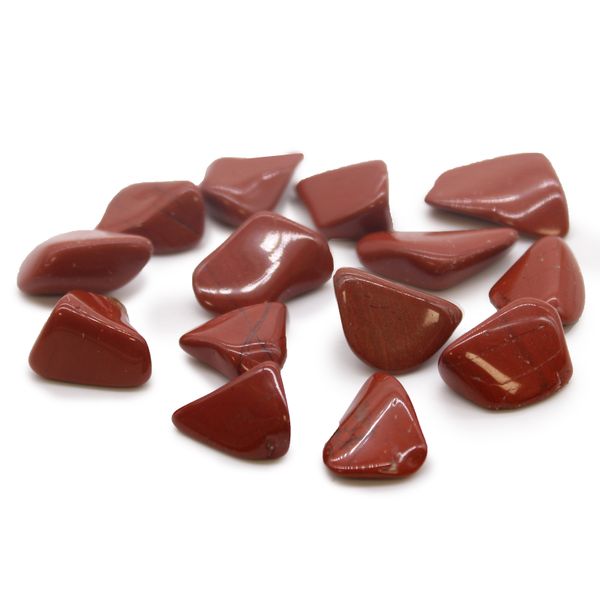 Pierre polie M – Jaspe Rouge
