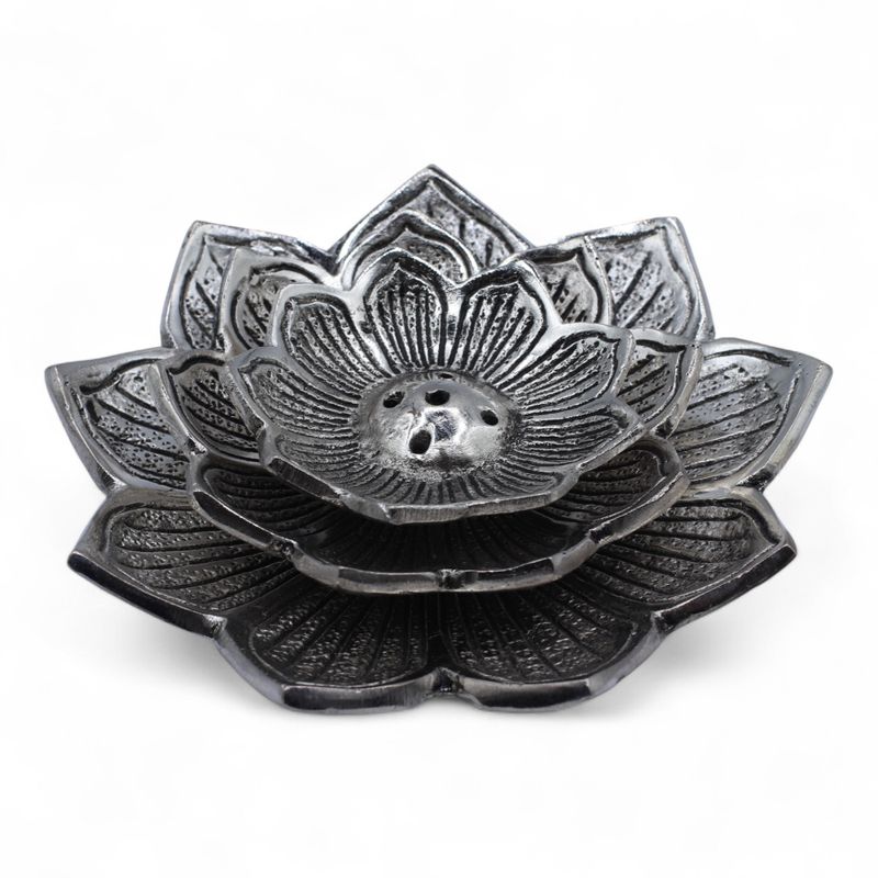 Porte-encens Lotus 3 fleurs