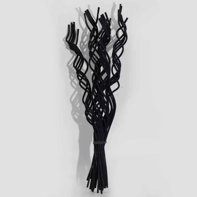 Branches torsadées noires - 3mm x 28cm Lot - (env. 50)