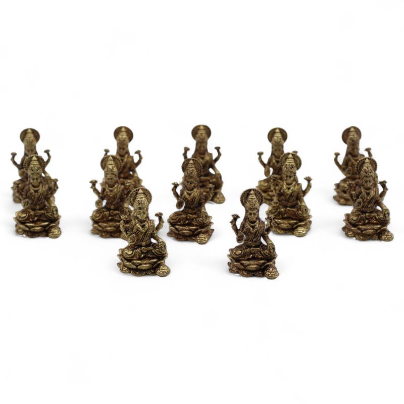 Miniature en laiton – Lakshmi (11 g) – 30 mm