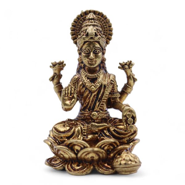 Miniature en laiton – Lakshmi (52 g) – 49 mm