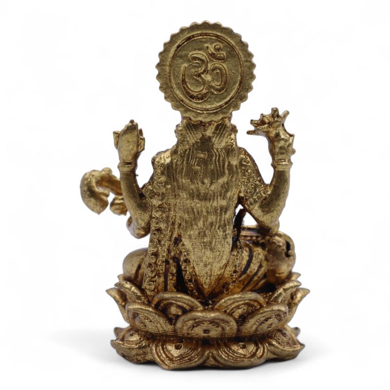Miniature en laiton – Saraswati (22 g) – 34 mm