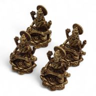 Miniature en laiton – Saraswati (52 g) – 49 mm