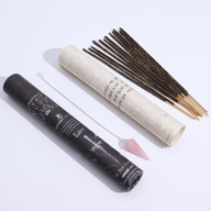 Tube Encens sortilège Ancient Witch – Amour – Pendule Quartz Rose