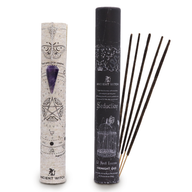 Tube Encens sortilège Ancient Witch  – Séduction – Pendule Améthyste