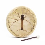 Esprit de l’Aigle - Tambour Chaman & Baguette - Accordable - 40 cm