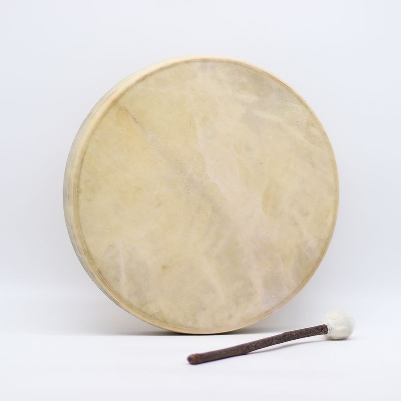 Esprit de l’Aigle - Tambour Chaman & Baguette - Accordable - 40 cm