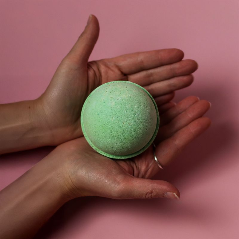 Boules de bain Jumbo - 180g Menthe poivrée et arbre à thé