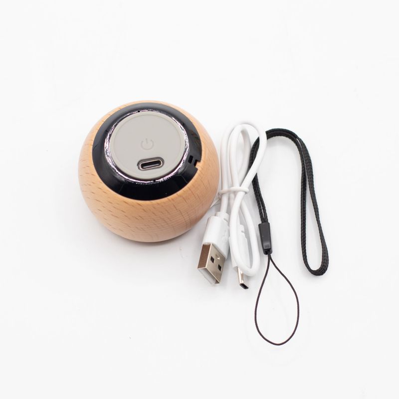 Mini Haut-parleur Mandela en bois