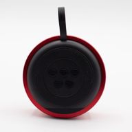 Mini Haut-parleur Mandela avec effet lumineux - Rouge