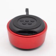 Mini Haut-parleur Mandela avec effet lumineux - Rouge