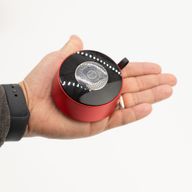 Mini Haut-parleur Mandela avec effet lumineux - Rouge