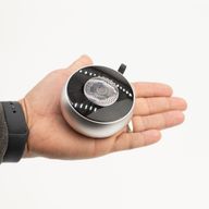 Mini Haut-parleur Mandela avec effet lumineux - Argent