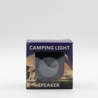 Lampe suspendue de camping et mini haut-parleur - Vert