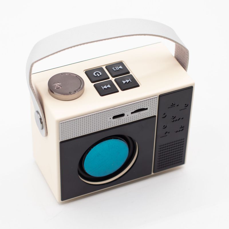 Mini Haut-parleur Radio Rétro - Jojocut C10