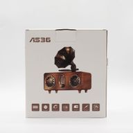 Mini Double Gramophone Rétro - Bluetooth - 5,4 watts x 2