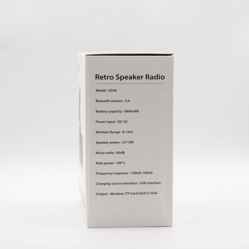 Mini Double Gramophone Rétro - Bluetooth - 5,4 watts x 2