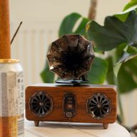 Mini Double Gramophone Rétro - Bluetooth - 5,4 watts x 2