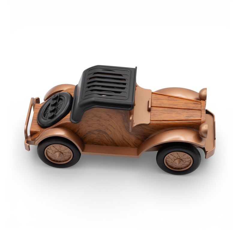Haut-parleur Voiture Vintage Classique et support téléphone - Bluetooth - 5 watts