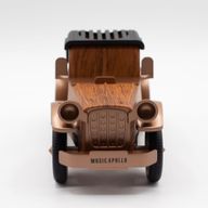 Haut-parleur Voiture Vintage Classique et support téléphone - Bluetooth - 5 watts