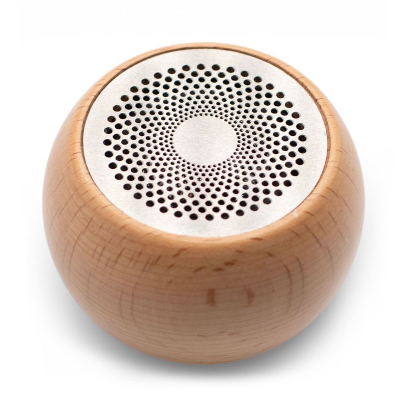 Mini Haut-parleur Mandela en bois