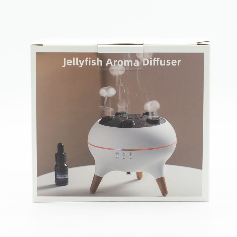 Diffuseur d’arôme Méduse Dansante – USB, Couleurs Changeantes, Télécommande