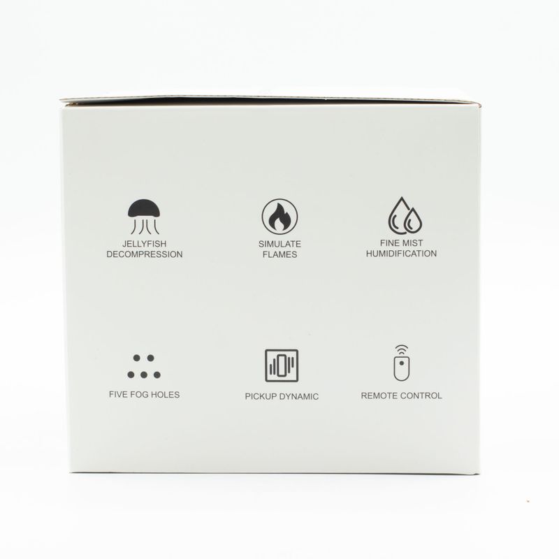 Diffuseur d’arôme Méduse Dansante – USB, Couleurs Changeantes, Télécommande