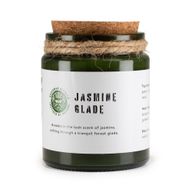 Bougie Greenman en cire de soja à mèche en bois - Jasmin Clairière