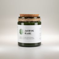Bougie Greenman en cire de soja à mèche en bois - Jasmin Clairière