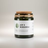Bougie Greenman en cire de soja à mèche en bois - Cendre et fumée de bois