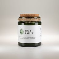 Bougie Greenman en cire de soja à mèche en bois - Figues écrasées et cassis
