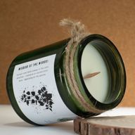 Bougie Greenman en cire de soja à mèche en bois - Vigne du crépuscule