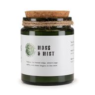 Bougie Greenman en cire de soja à mèche en bois - Mousse et Brume