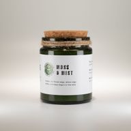 Bougie Greenman en cire de soja à mèche en bois - Mousse et Brume