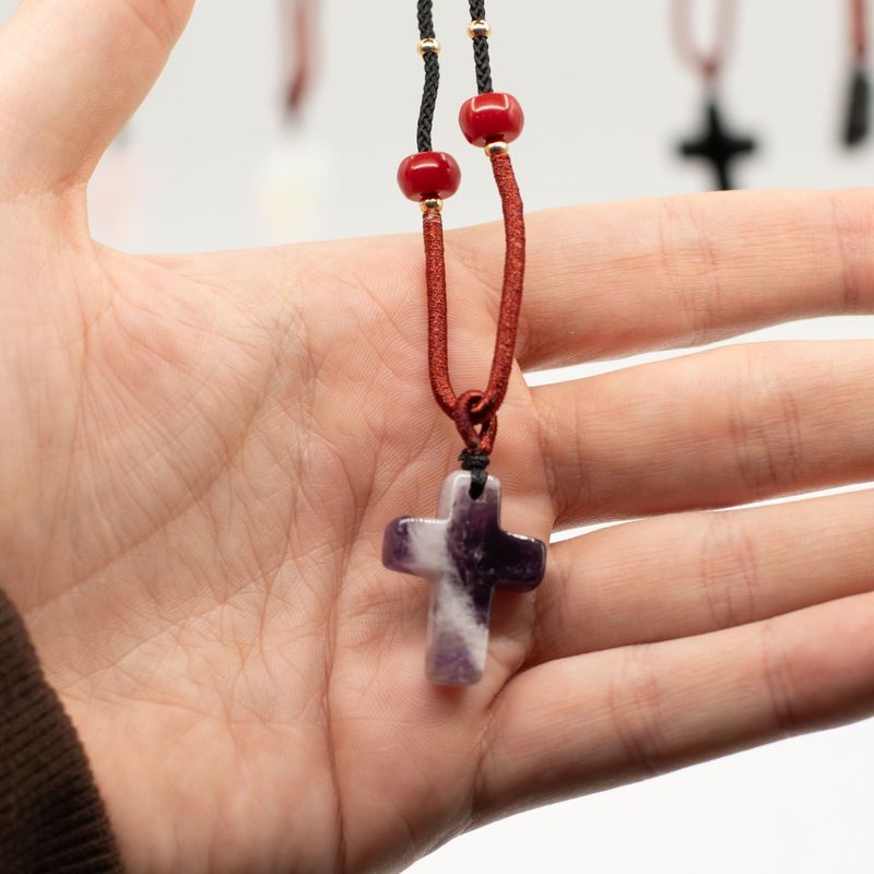 Collier Pendentif Gemmes Naturelles –  Spirituelle (assortiment)
