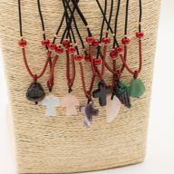 Collier Pendentif Gemmes Naturelles –  Spirituelle (assortiment)