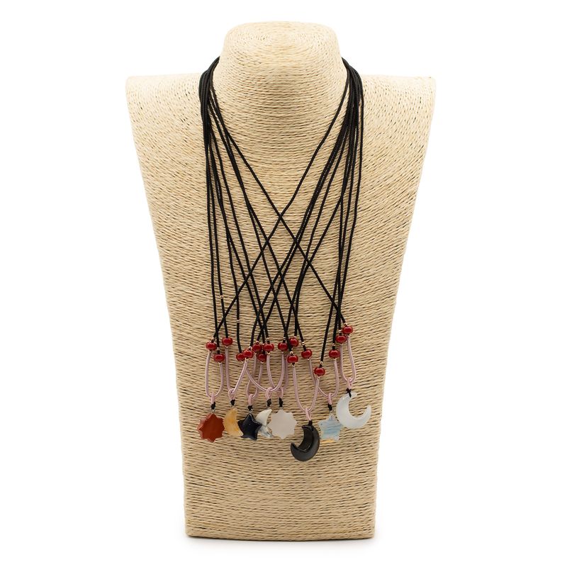 Pendentifs en gemmes - Collection Céleste (assortis)