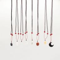 Pendentifs en gemmes - Collection Céleste (assortis)
