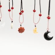 Pendentifs en gemmes - Collection Céleste (assortis)