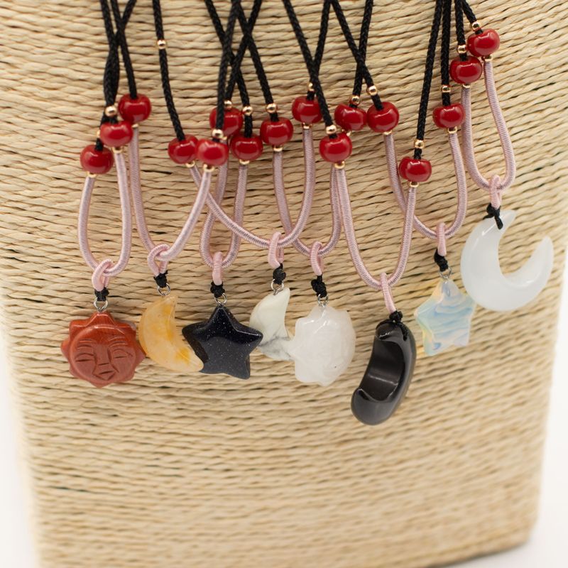 Pendentifs en gemmes - Collection Céleste (assortis)